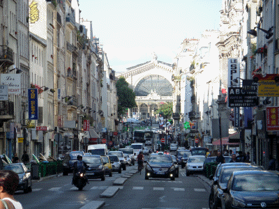 Blick aufs Gare de lEst